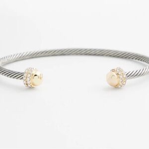 NWT - Mixed Metal Flex Cuff Bracelet